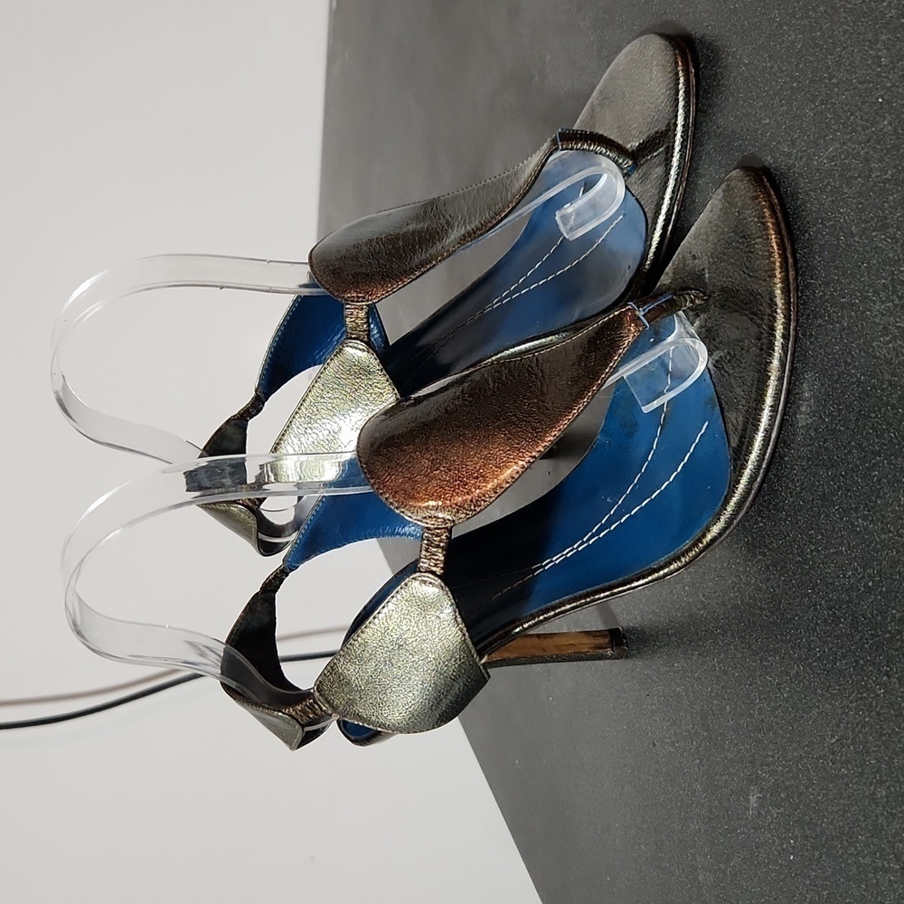 Heeled Leather Thong Sandal Size 8 by Kate Spade